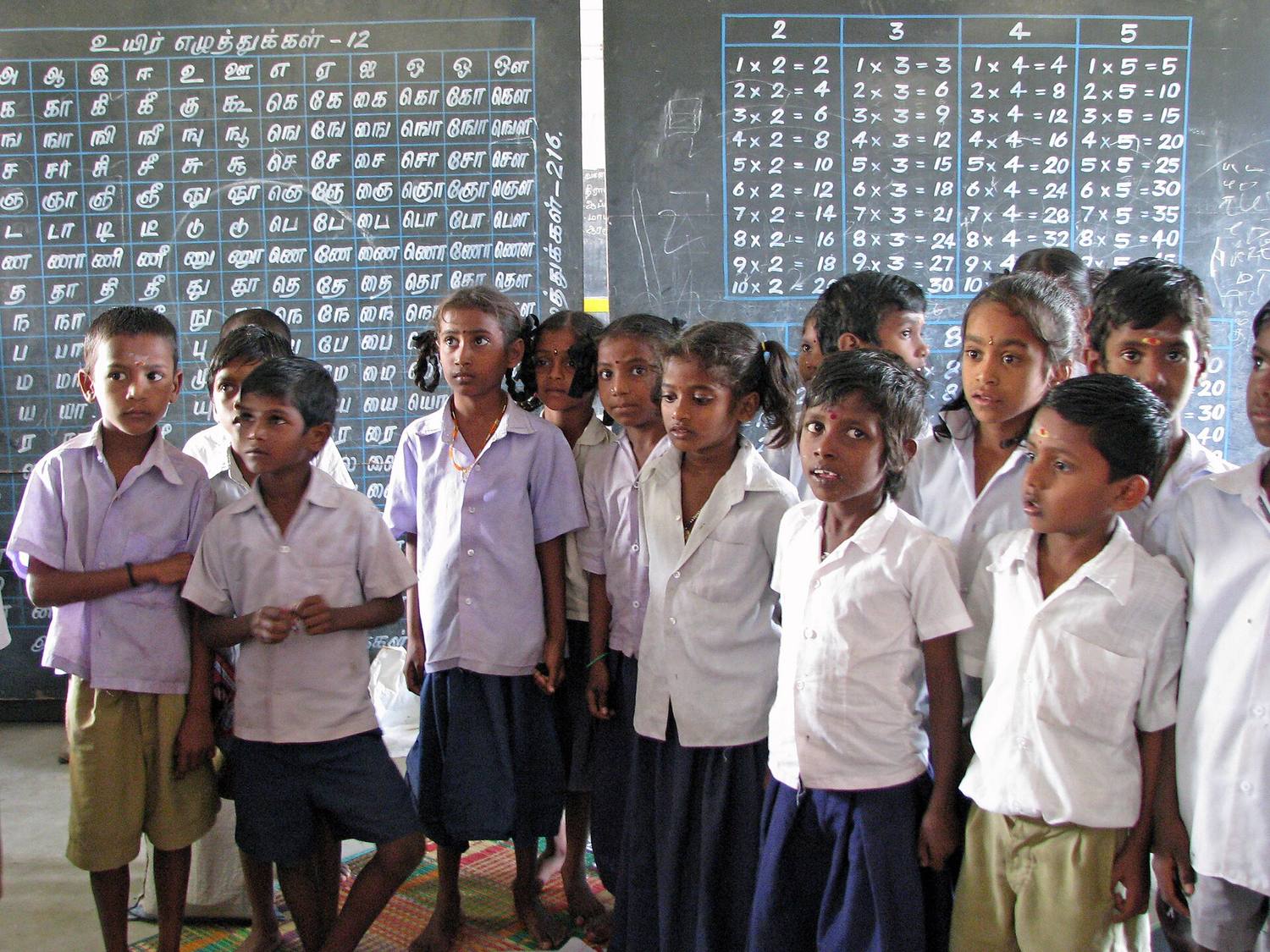 A classroom where EWBI supports educators